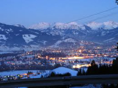 Blick nach Sonthofen